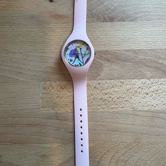 NIB Ice Watch Pink Floral Watch - Picture 3 of 8